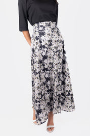 JOSEPHINE SKIRT (BLACK/IVORY)