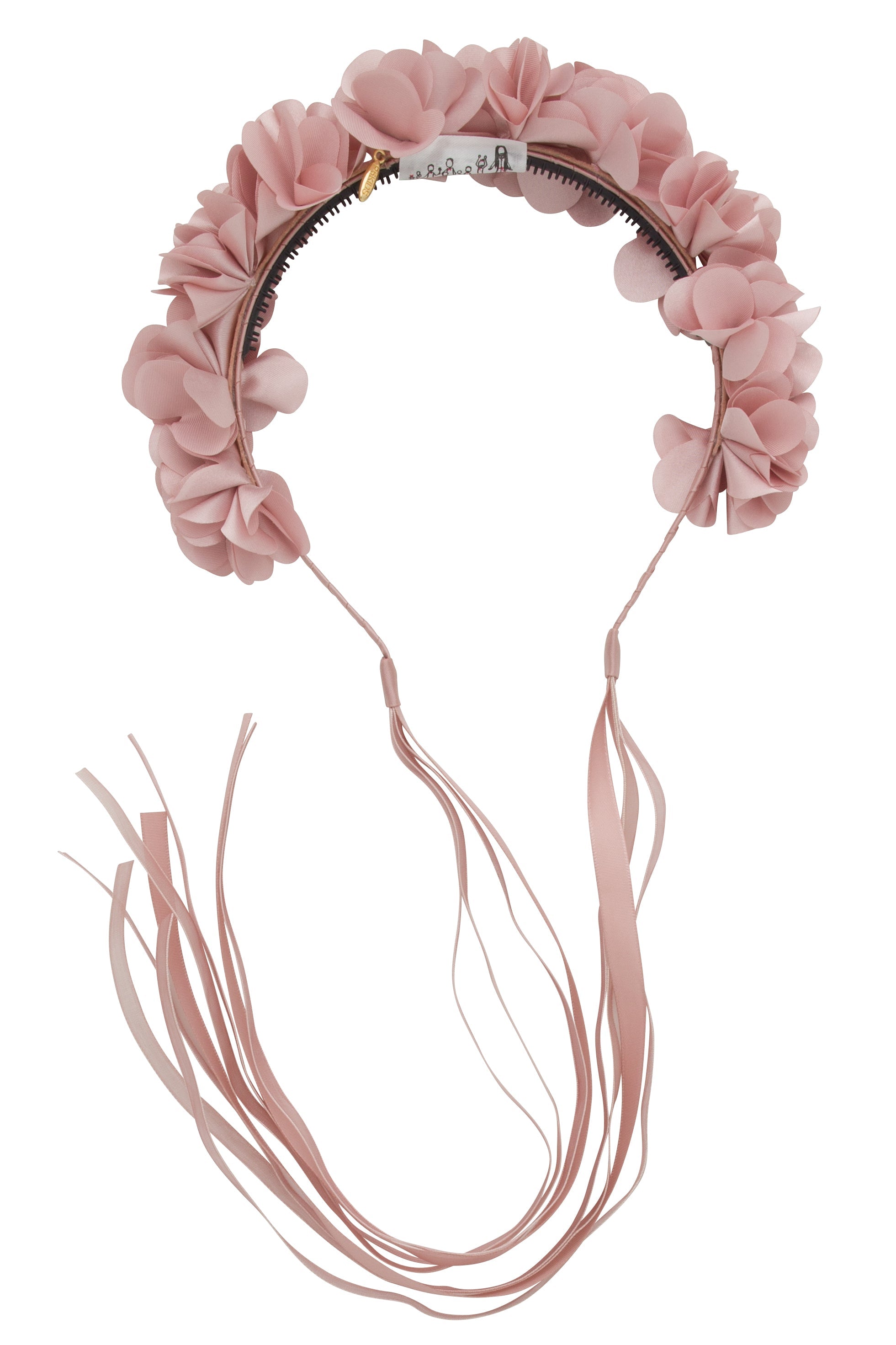 Carnation Hard Headband - Rose Mauve