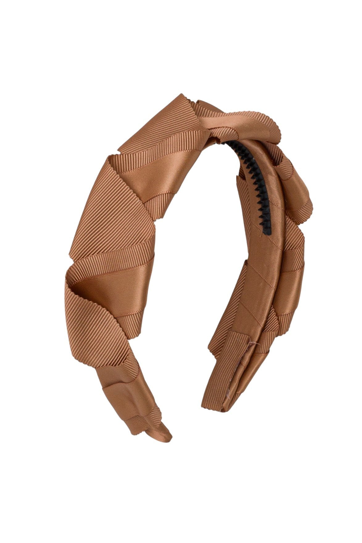 Cascading Duo Headband - Camel
