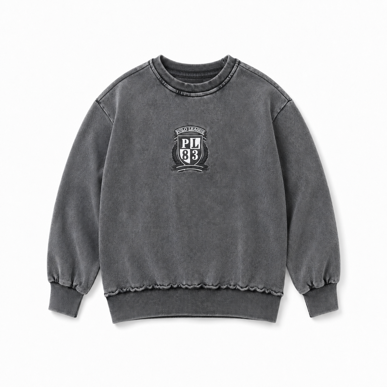 Black Wash Sweatshirt - Boys