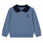 Sailor Collar Sweatshirt - Girls