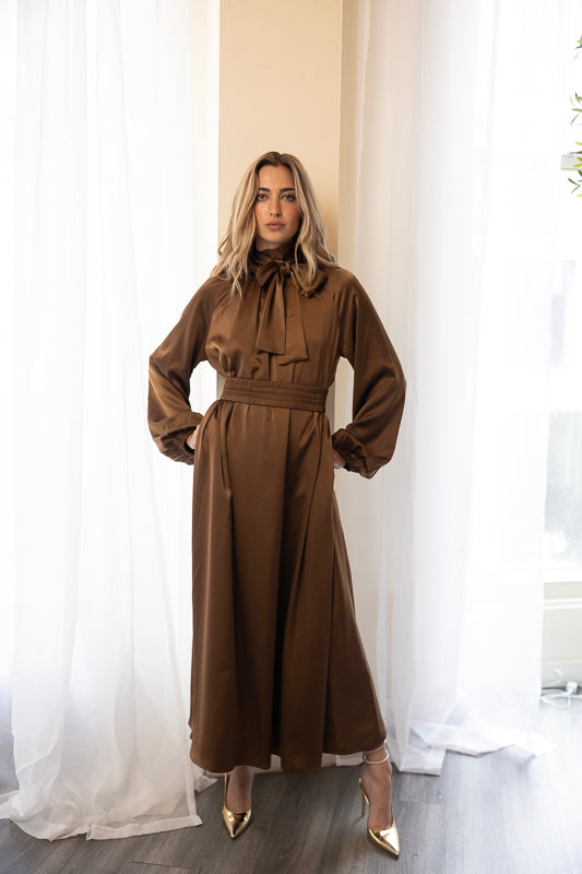 Chloe Satin Dress