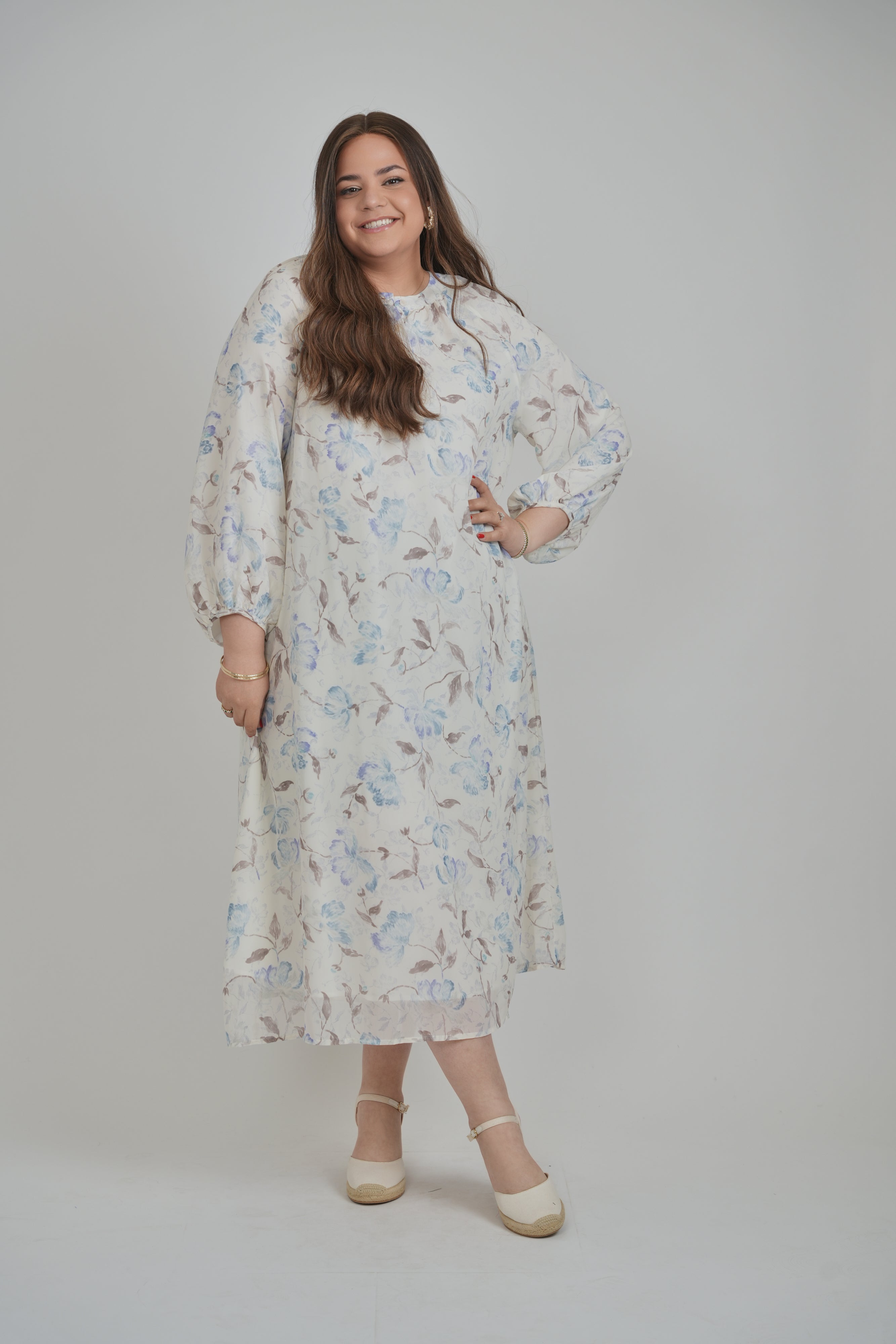 LIORA DRESS (BLUE WHISPER)