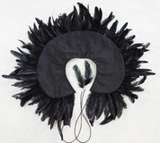 Feather Collar - Black - PROJECT 6, modest fashion