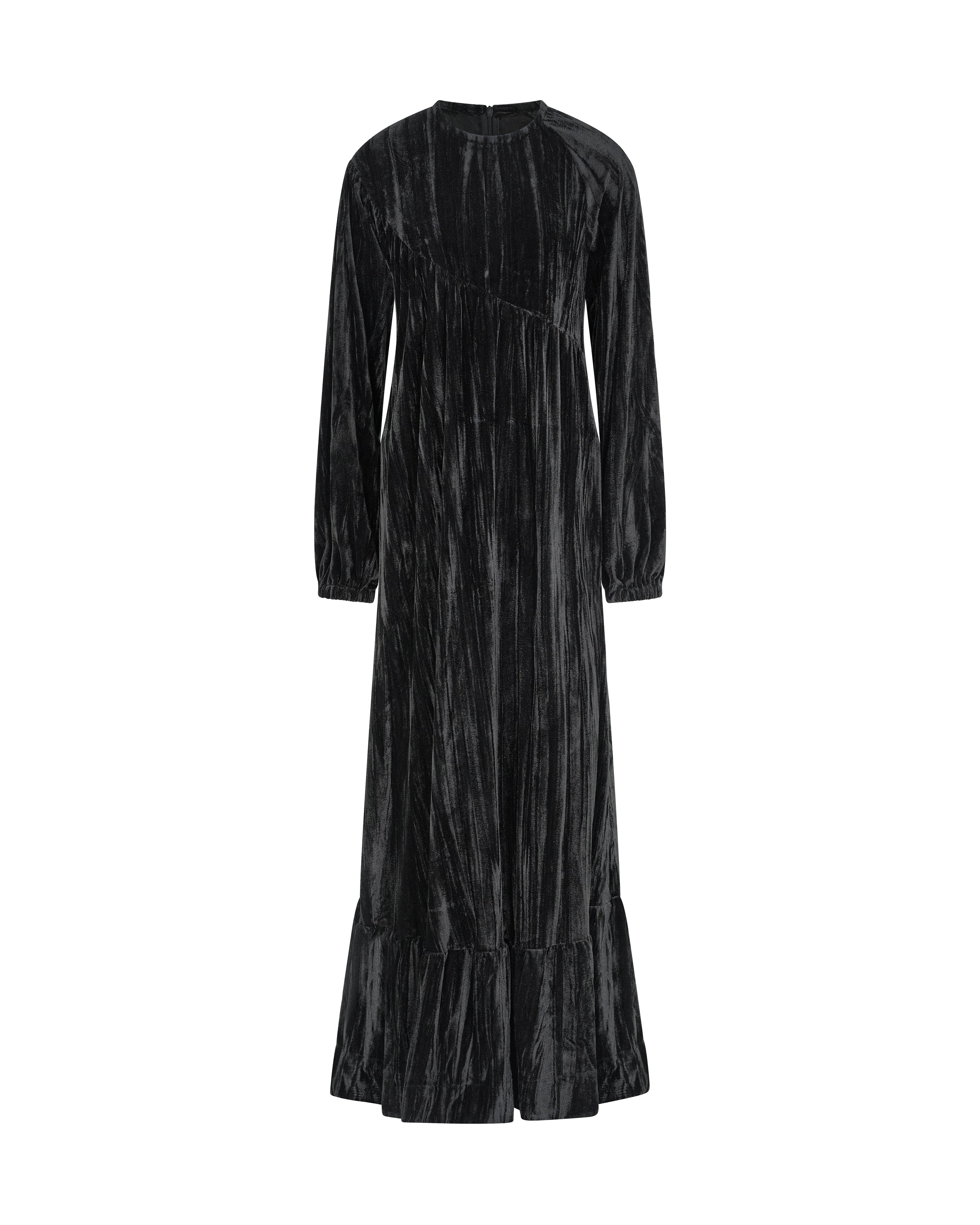 CHLOE CRUSHED VELVET MAXI