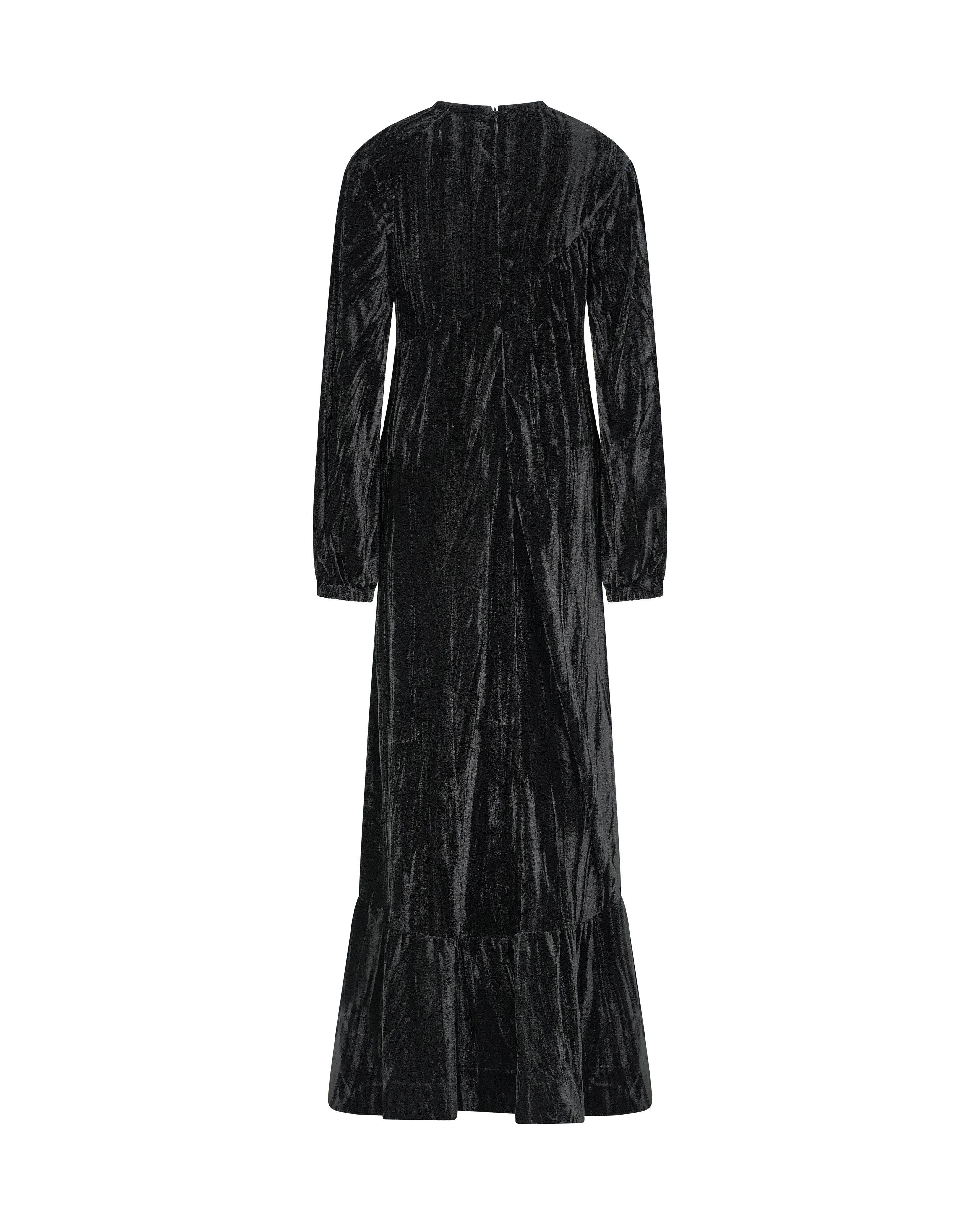 CHLOE CRUSHED VELVET MAXI