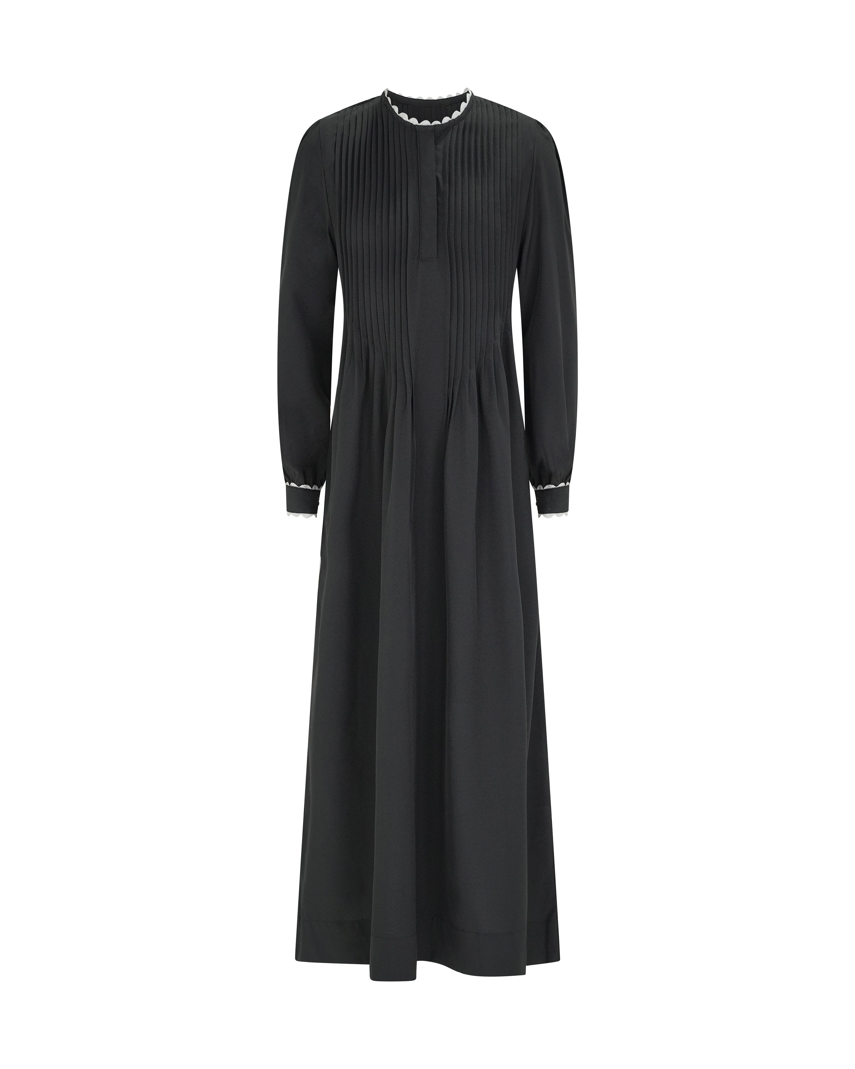 OLIVIA SCALLOPED MAXI