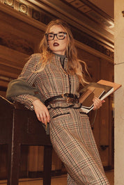 Tweed Jacket w/ Lace