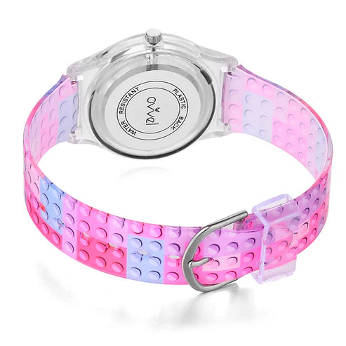 Ovvel Girls Analog Watch for kids - Bricks