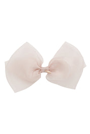 Dahlia Organza Clip - Vanilla (Handmade in the USA!)