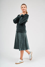 Riva Top with Hood - Jewel Teal
