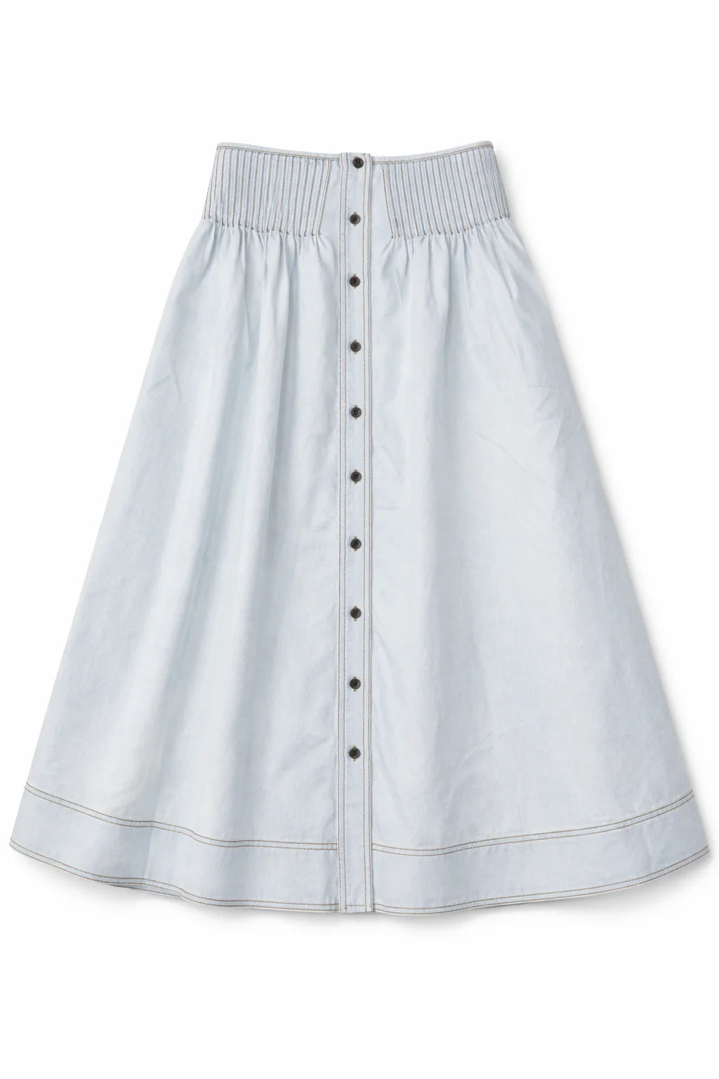 Washed Tencel Skirt