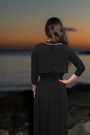 Teen Lace Back Jumper Maxi