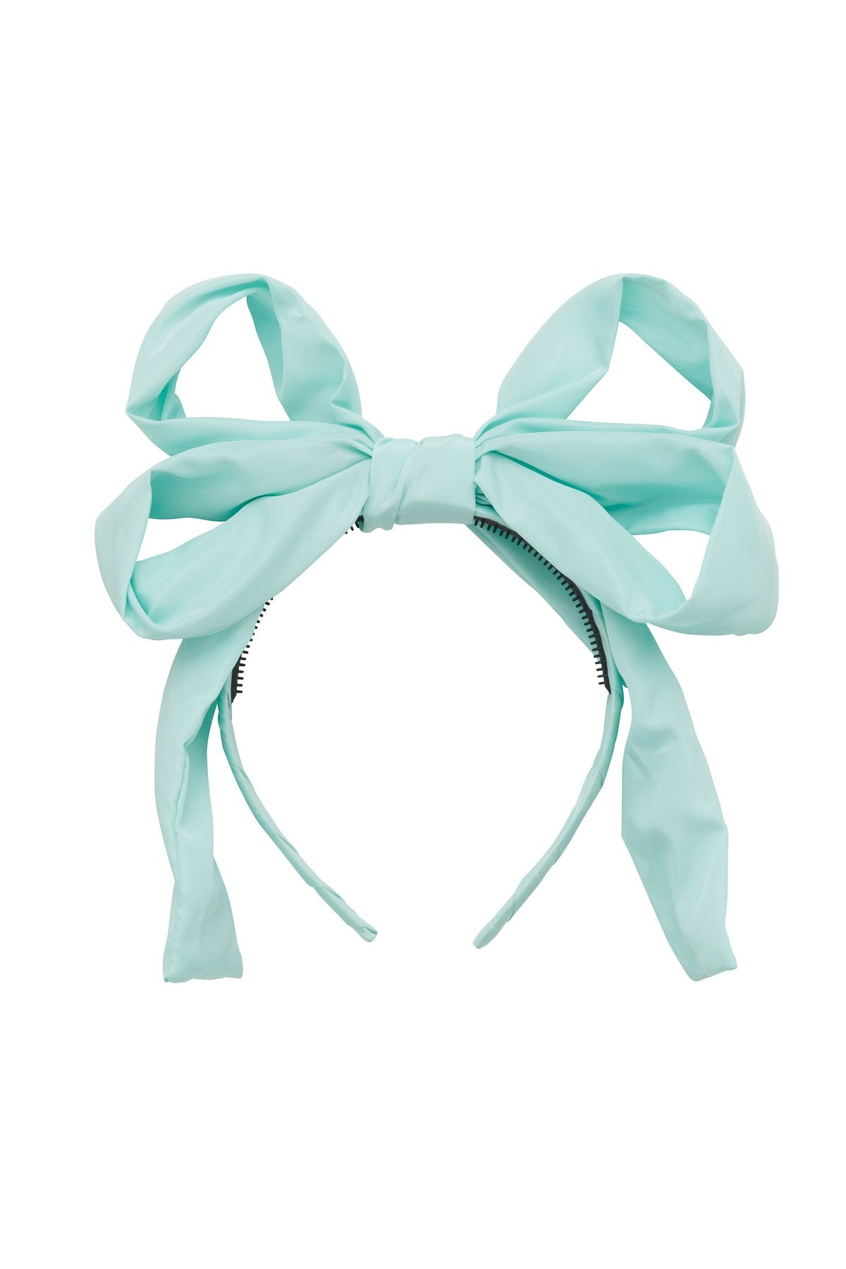 Double Party Bow Headband - Mint
