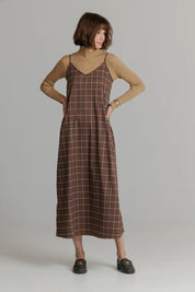 Plaid Slip Jumper