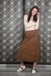Sahara Skirt Brown