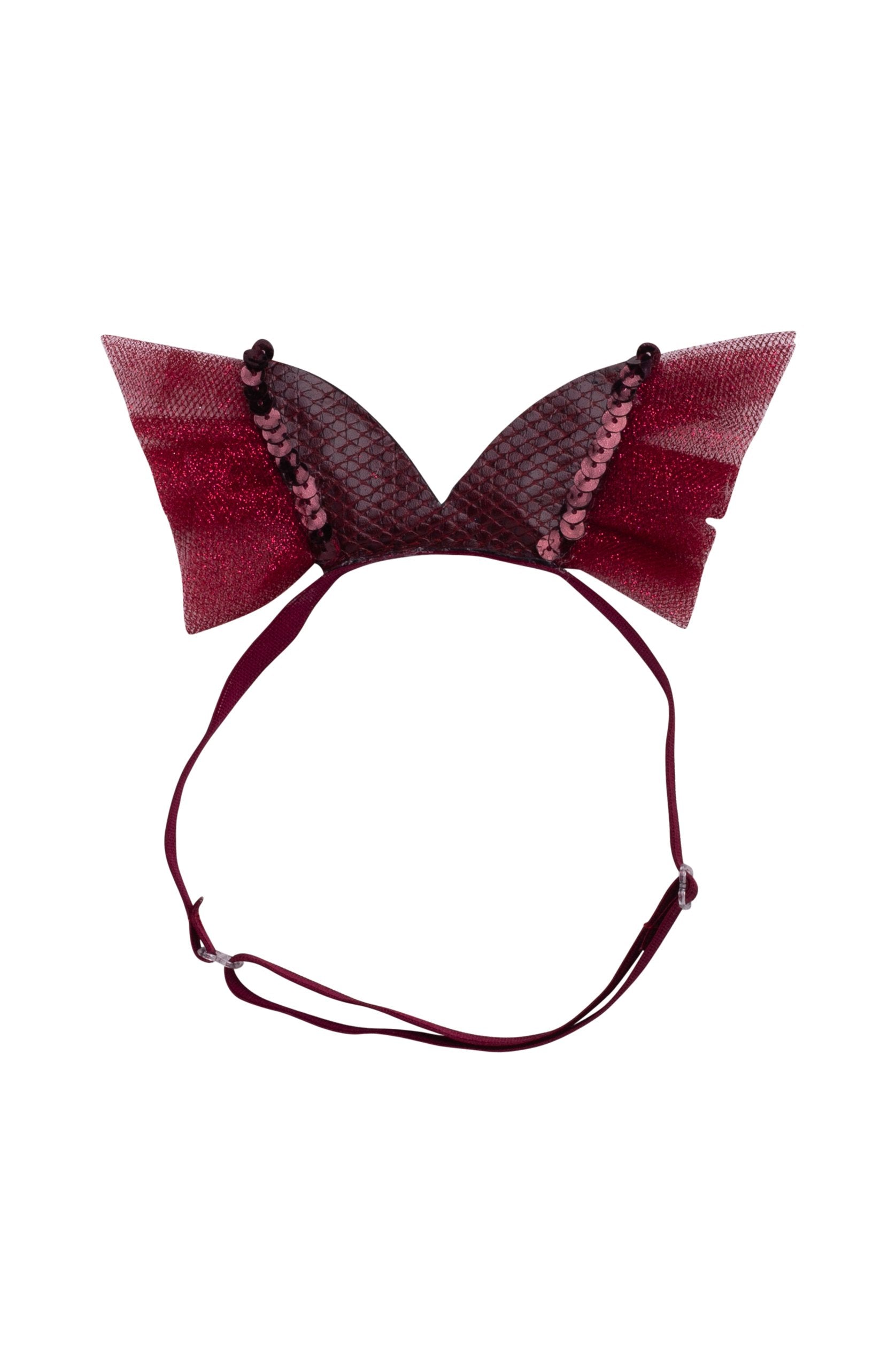 Elegant Butterfly Wrap - Burgundy