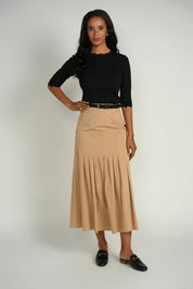 Tailored Pleat Skirt