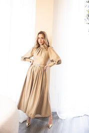 Emmeline Gold Dress