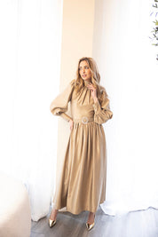 Emmeline Gold Dress