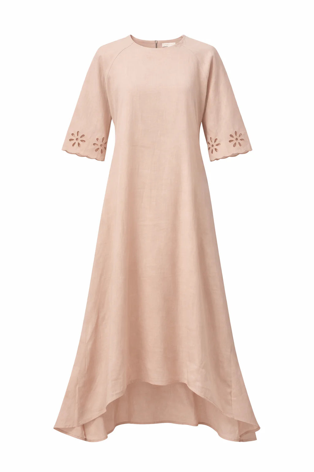 Linen Eyelet Dress