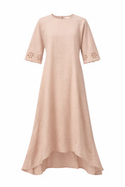 Linen Eyelet Dress