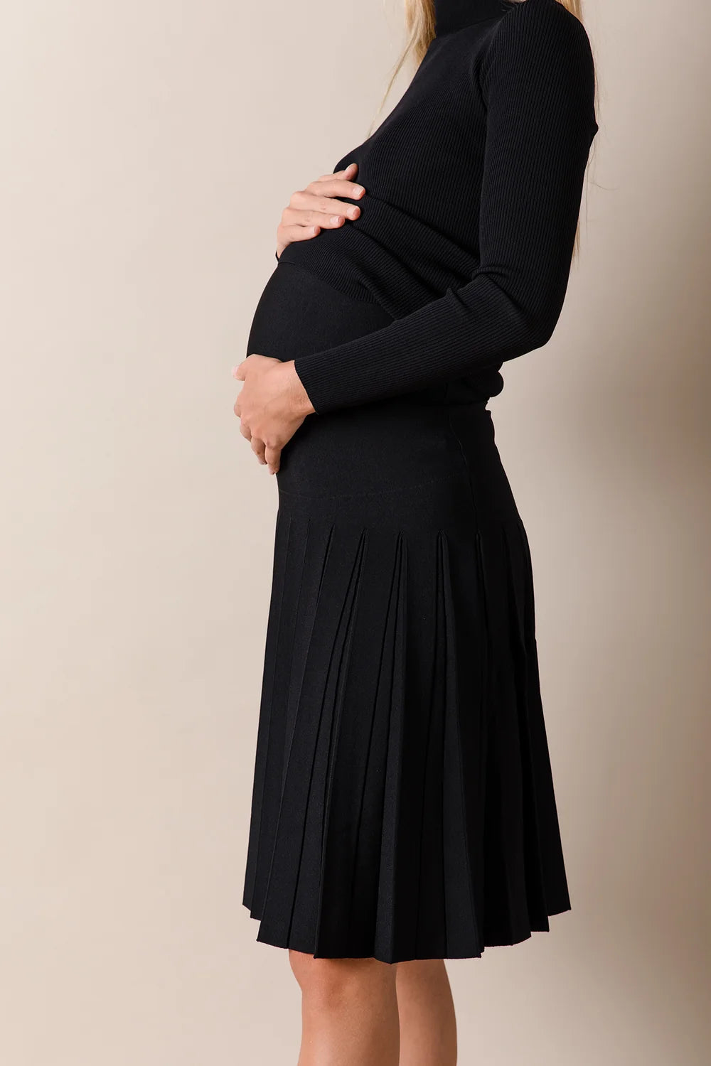 Maternity Infinity Skirt Black
