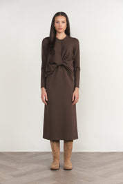 Gila Dress in Fudge