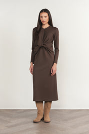 Gila Dress in Fudge