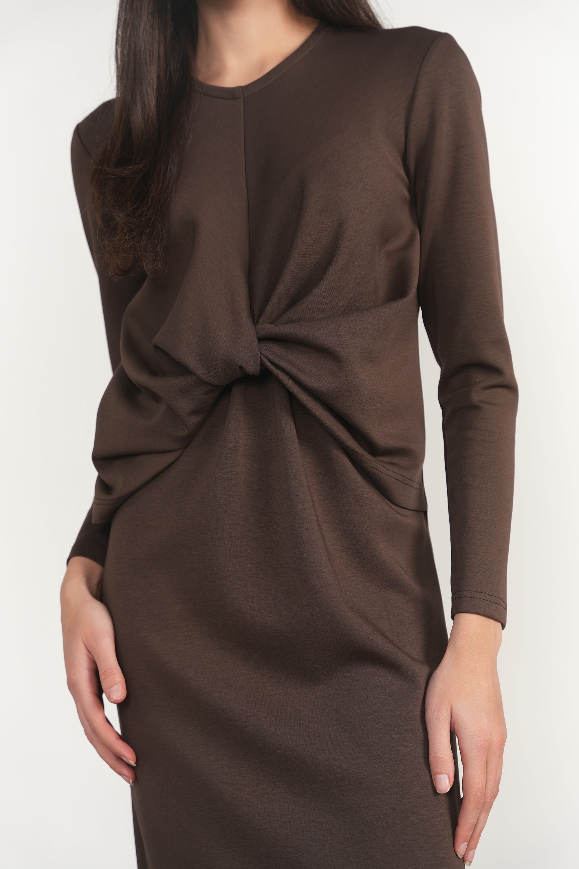 Gila Dress in Fudge