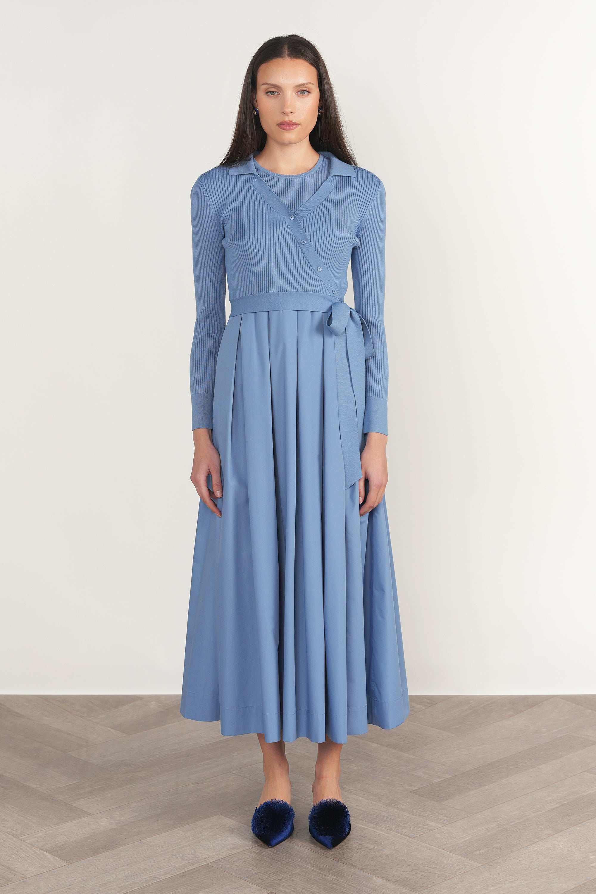 Mackenzie Set in Dusty Blue