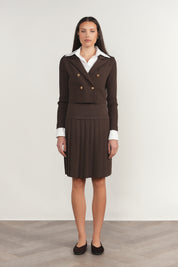 Allier Blazer in Fudge