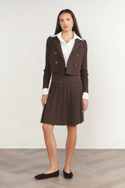 Allier Blazer in Fudge