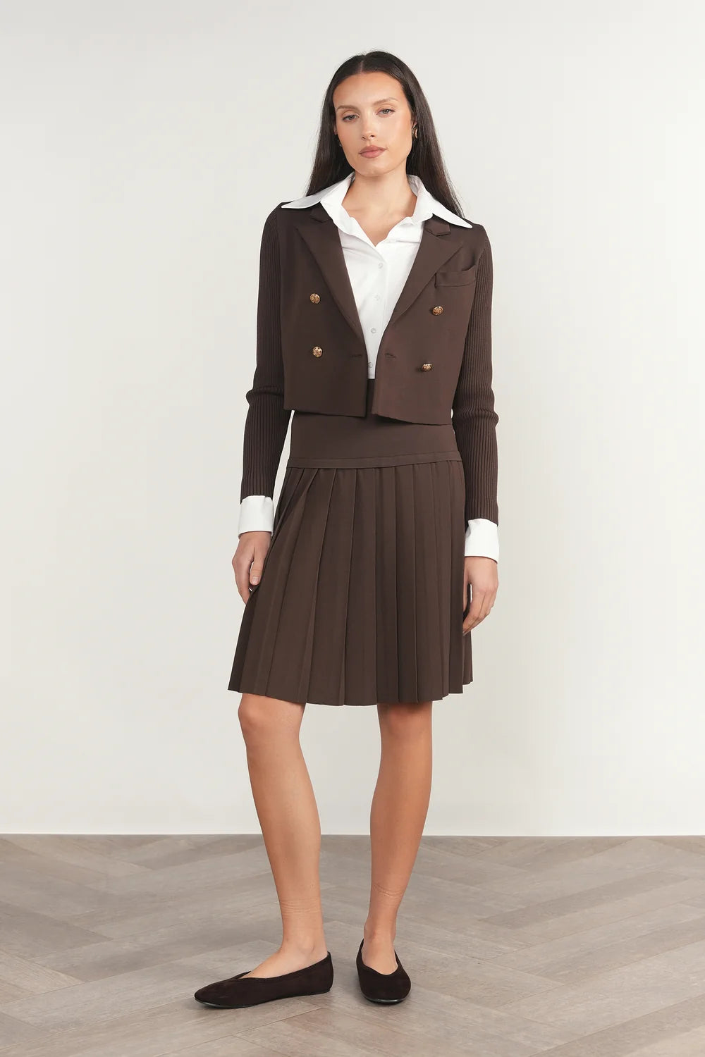 Allier Skirt in Fudge