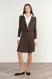 Allier Skirt in Fudge