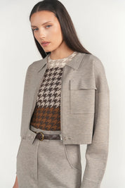 Seine Jacket in Greige Marl