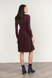 Adour Skirt in Antique Berry
