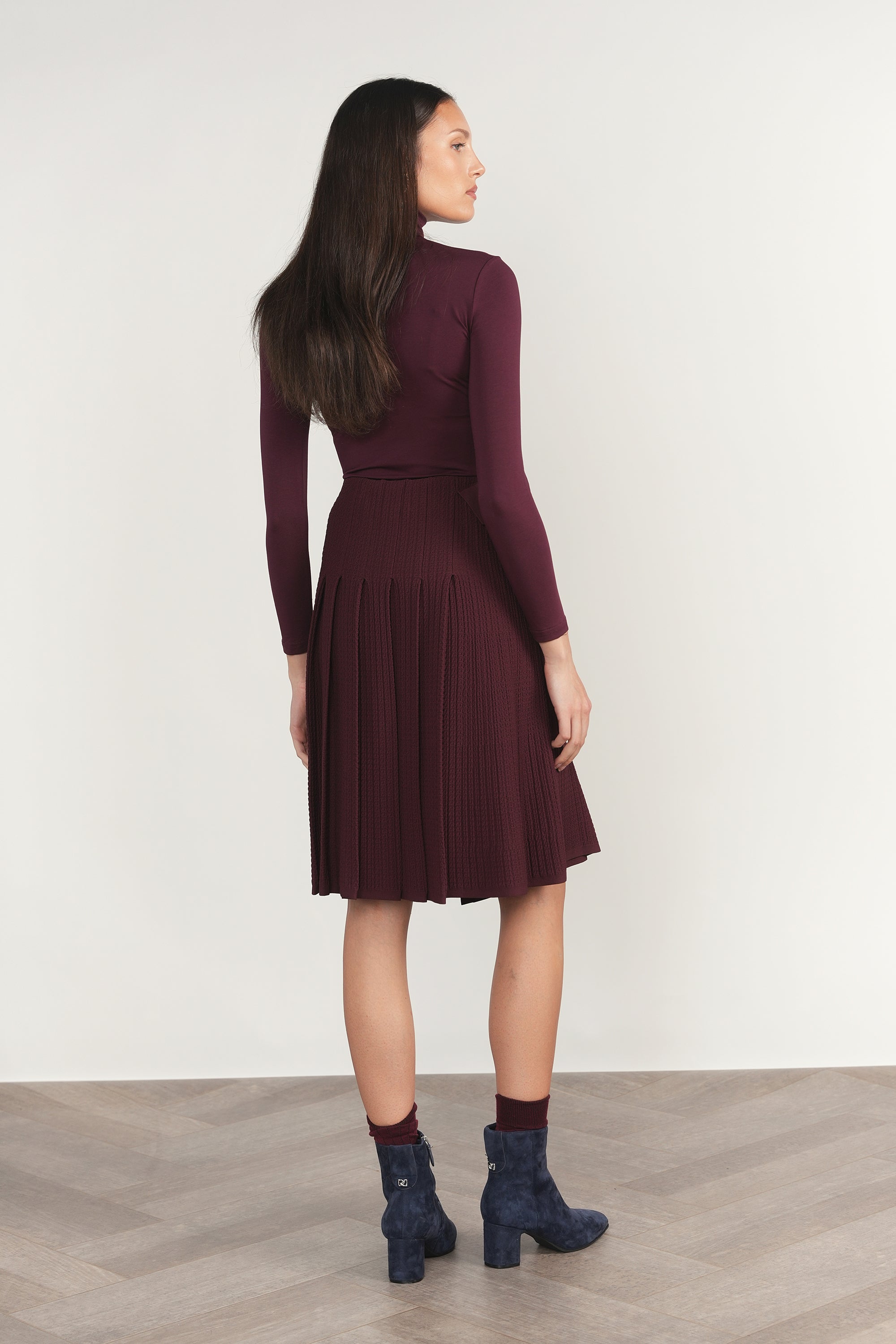 Adour Skirt in Antique Berry