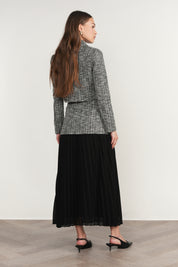 Kura Blazer in Black Plaid