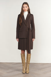 Neva Blazer in Fudge