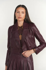 Dee Blazer in Antique Berry