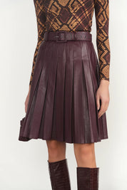 Yarra Skirt in Antique Berry