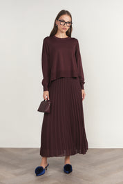 Vaal Skirt in Plum