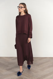 Vaal Sweater in Plum