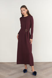 Morava Dress in Antique Berry
