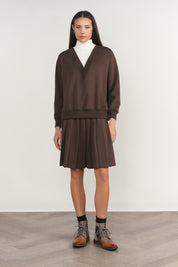 Sava Sweater in Fudge
