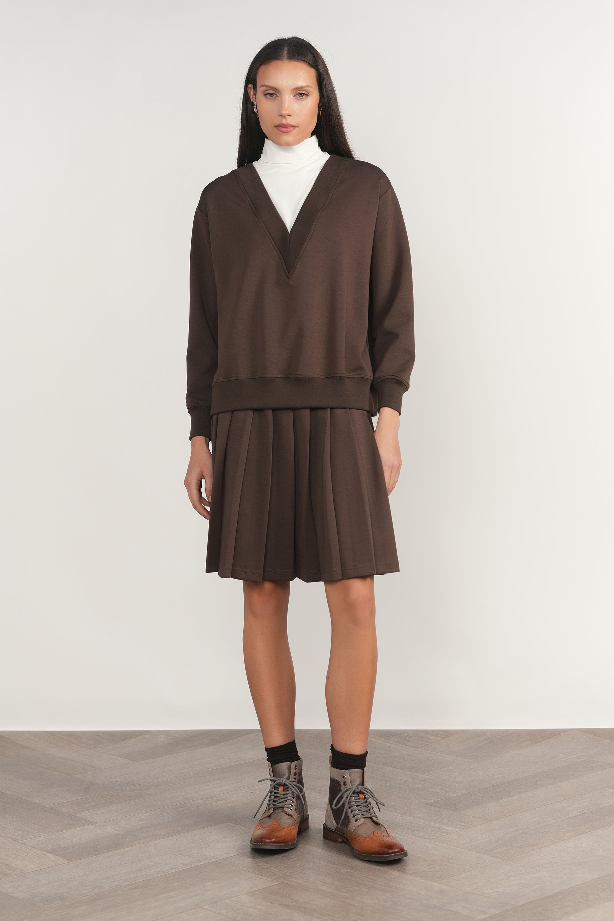 Sava Sweater in Fudge