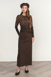 Kasai Sweater in Leopard