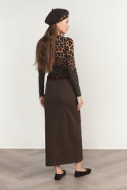 Elbe Skirt in Fudge