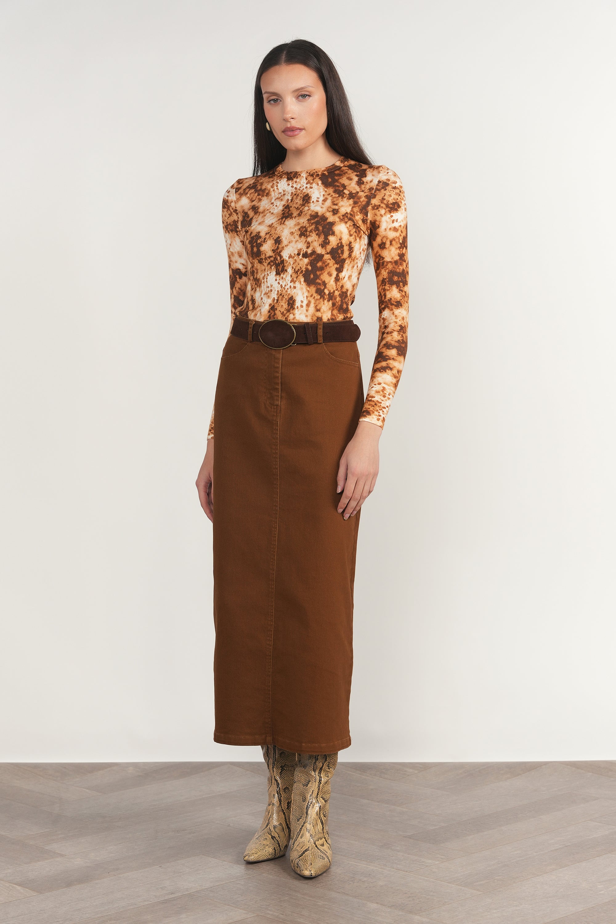 Kasai Sweater in Cinnamon